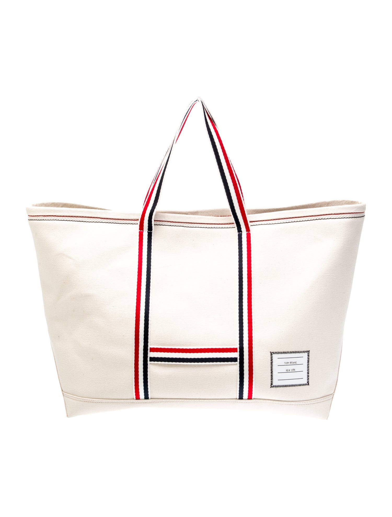 Thom Browne Canvas Tote