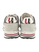Thom Browne Mesh Colorblock Pattern Sneakers