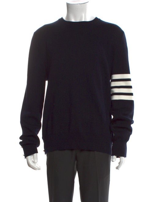 Thom Browne 4-Bar Striped Pullover