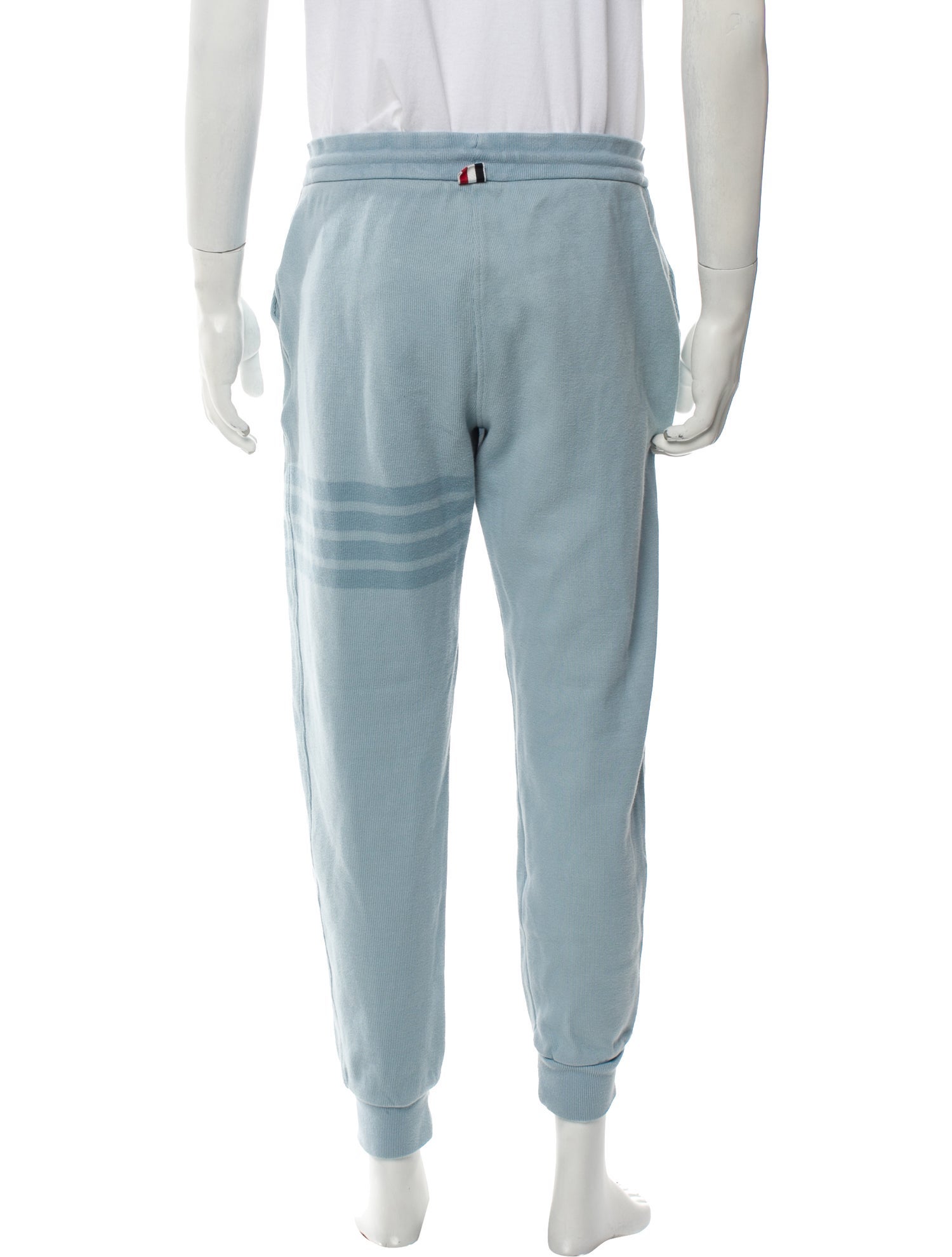 Thom Browne 4-Bar Lounge Bottoms