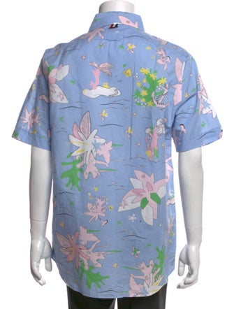 Thom Browne Linen Printed Shirt