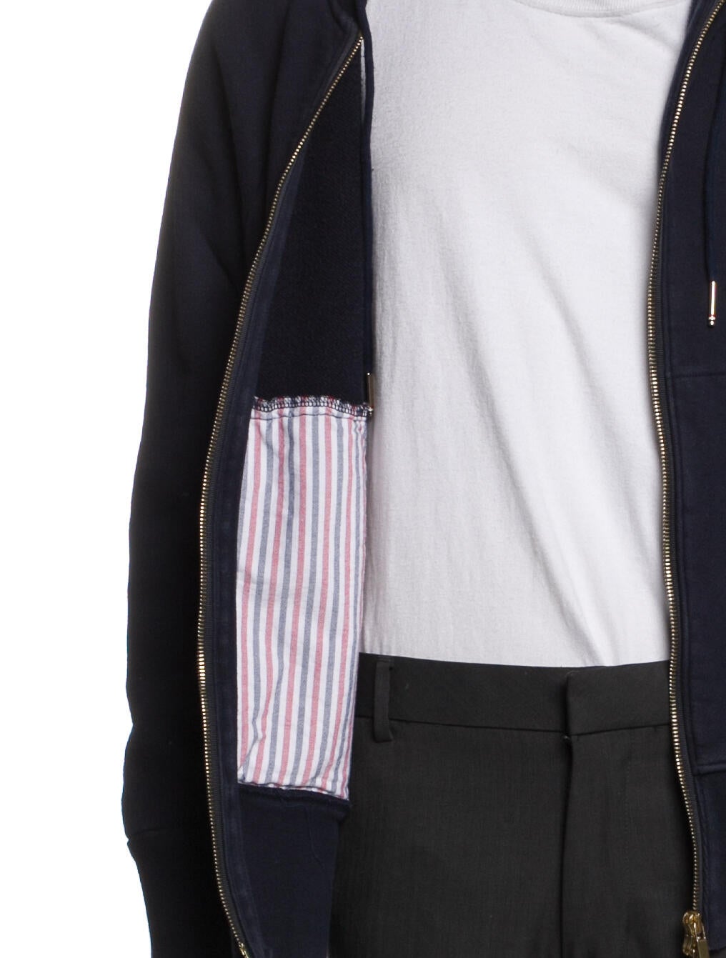 Thom Browne Crew Neck Long Sleeve Hoodie