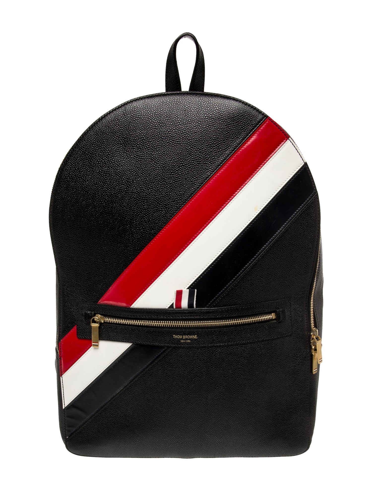 Thom Browne Leather Backpack