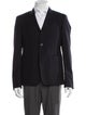 Thom Browne Wool Grosgrain Trim Blazer