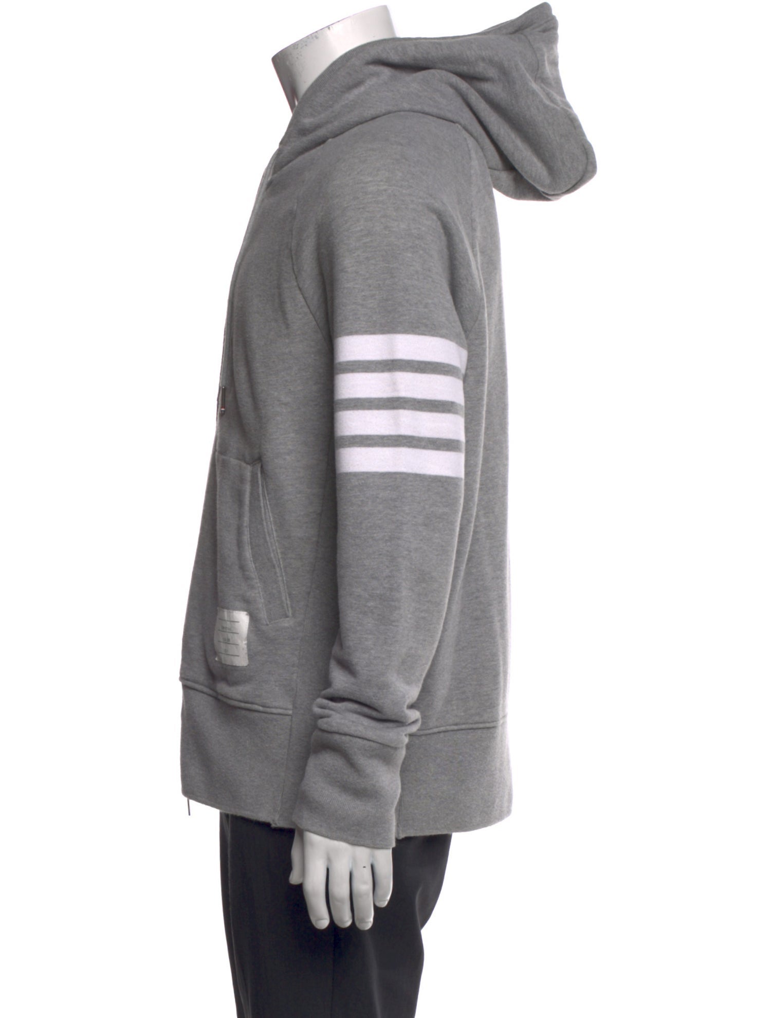 Thom Browne Striped Crew Neck Hoodie
