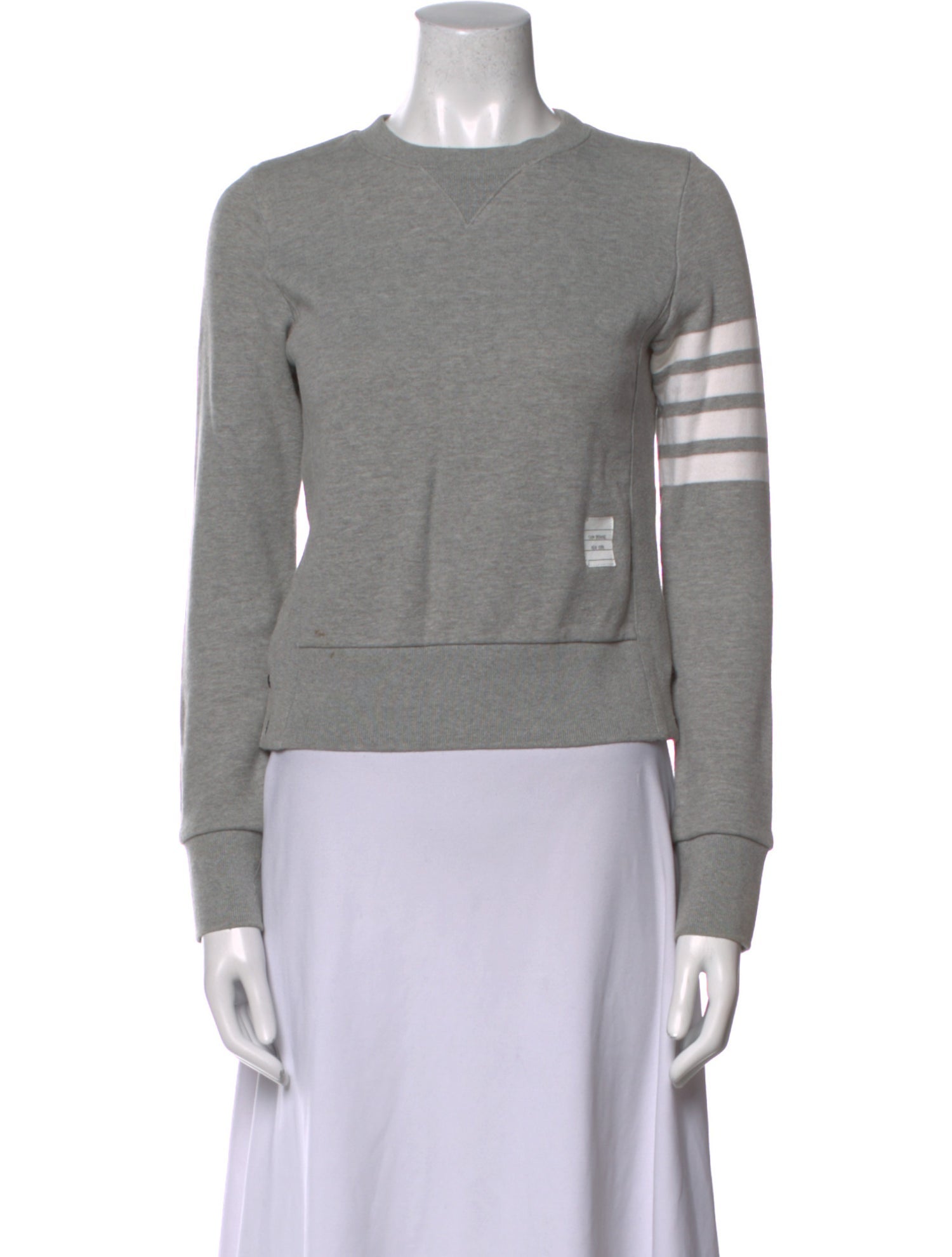 Thom Browne Crew Neck Long Sleeve Sweatshirt