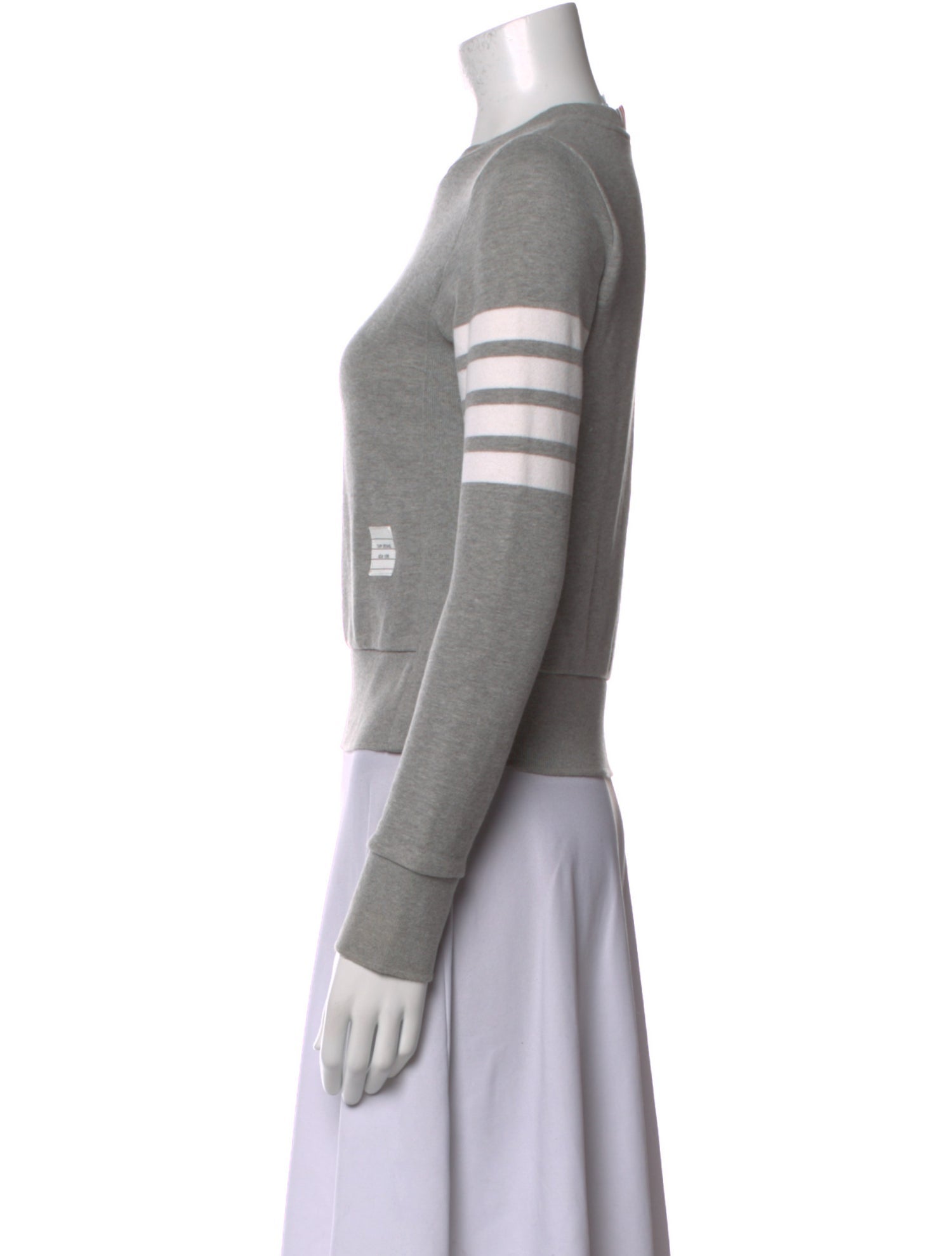 Thom Browne Crew Neck Long Sleeve Sweatshirt