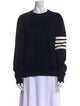 Thom Browne 4-Bar Striped Sweater