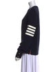 Thom Browne 4-Bar Striped Sweater