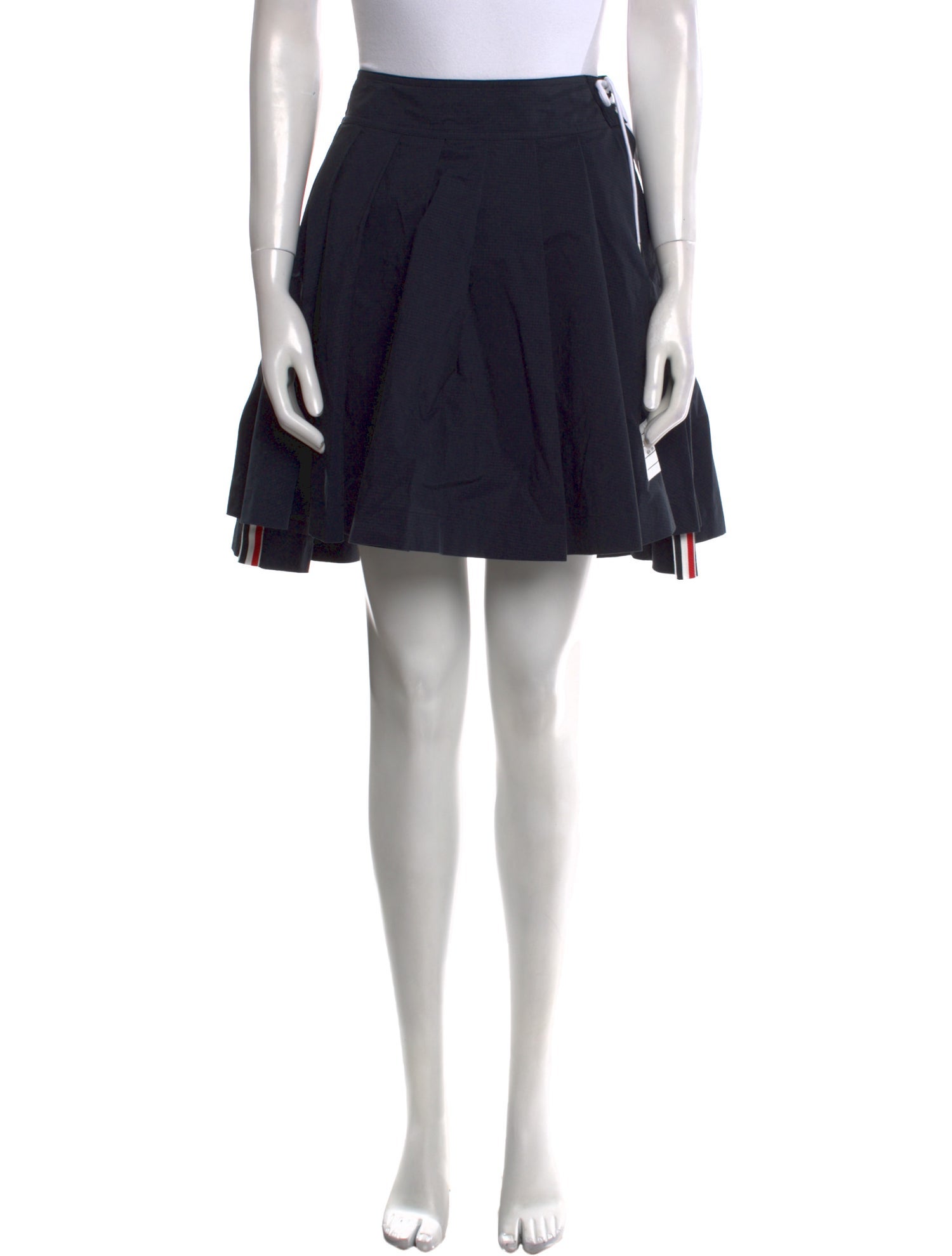 Thom Browne Grosgrain Trim Mini Skirt w/ Tags