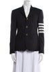 Thom Browne 4-Bar Wool Blazer