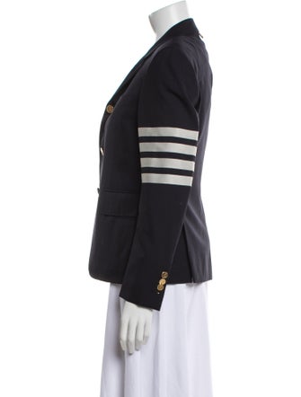 Thom Browne 4-Bar Wool Blazer