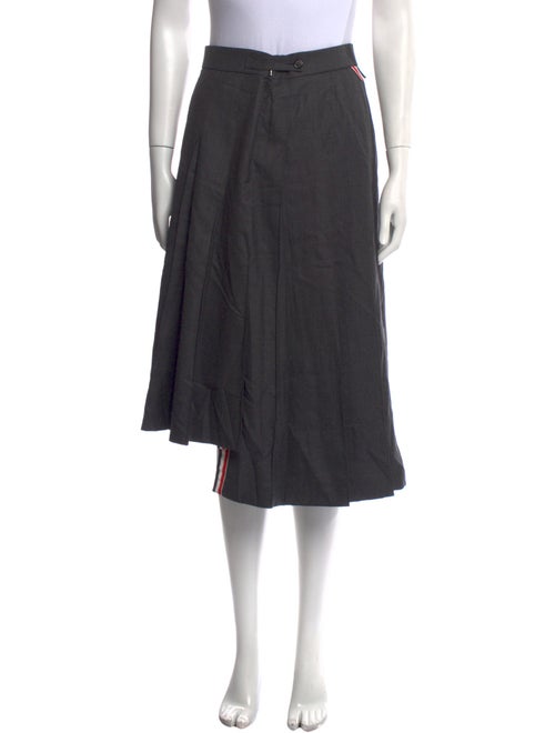 Thom Browne Wool Knee-Length Skirt