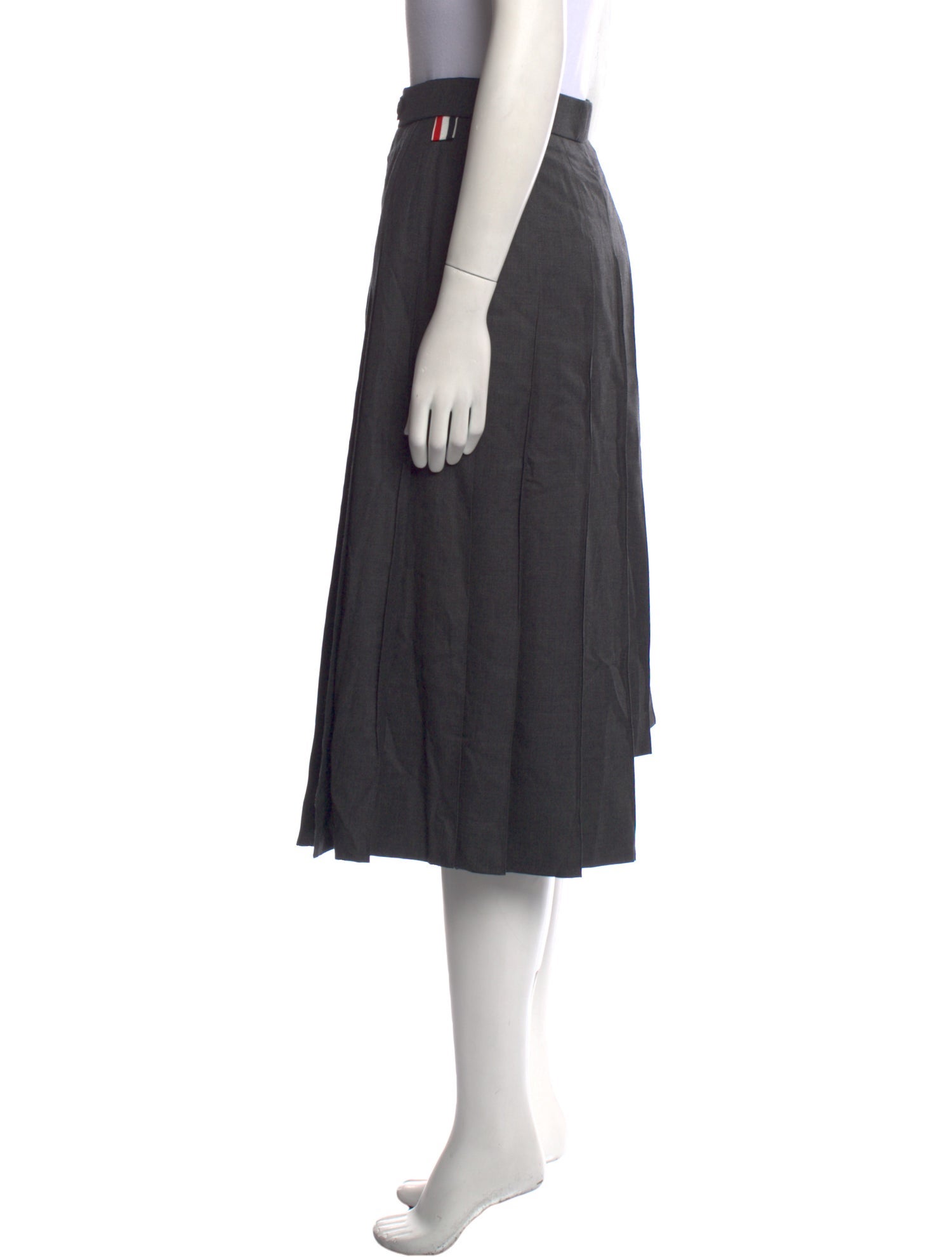 Thom Browne Wool Knee-Length Skirt
