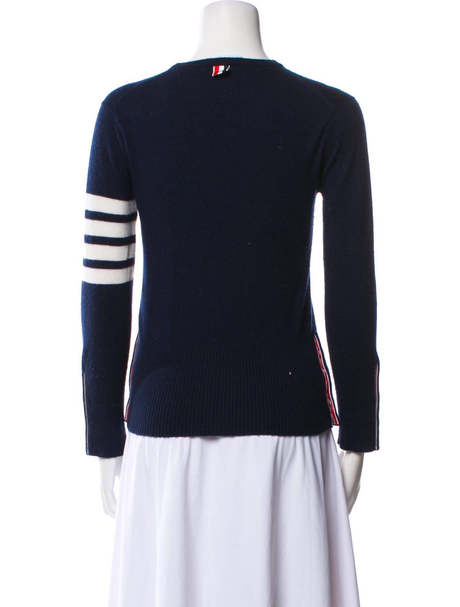 Thom Browne 4-Bar Cashmere Sweater