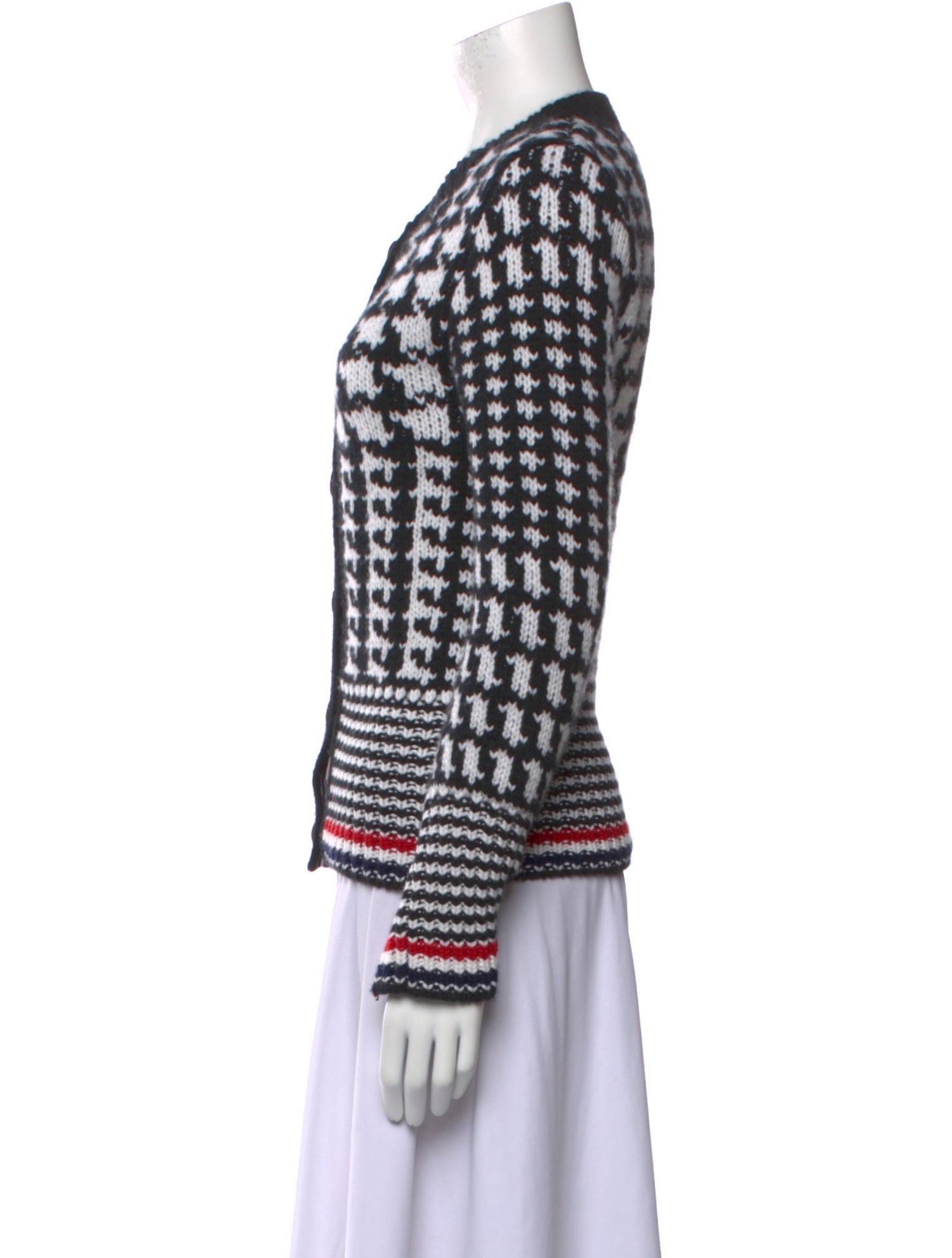 Thom Browne Cashmere Printed Sweater