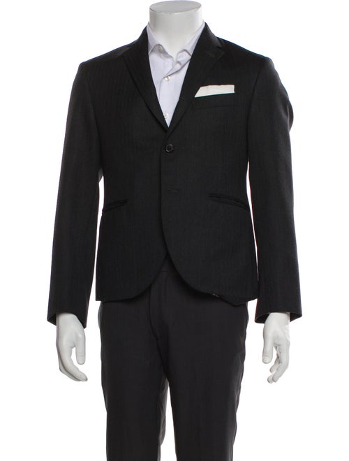 Thom Browne Grosgrain Trim Blazer