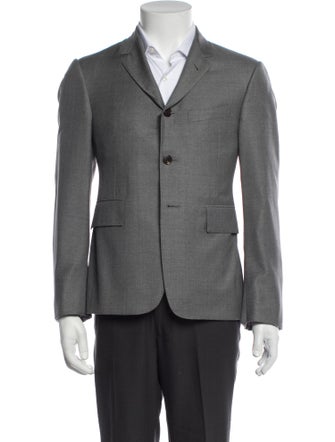 Thom Browne Wool Peacoat