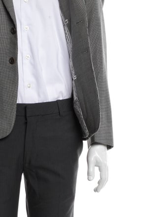Thom Browne Plaid Print Blazer