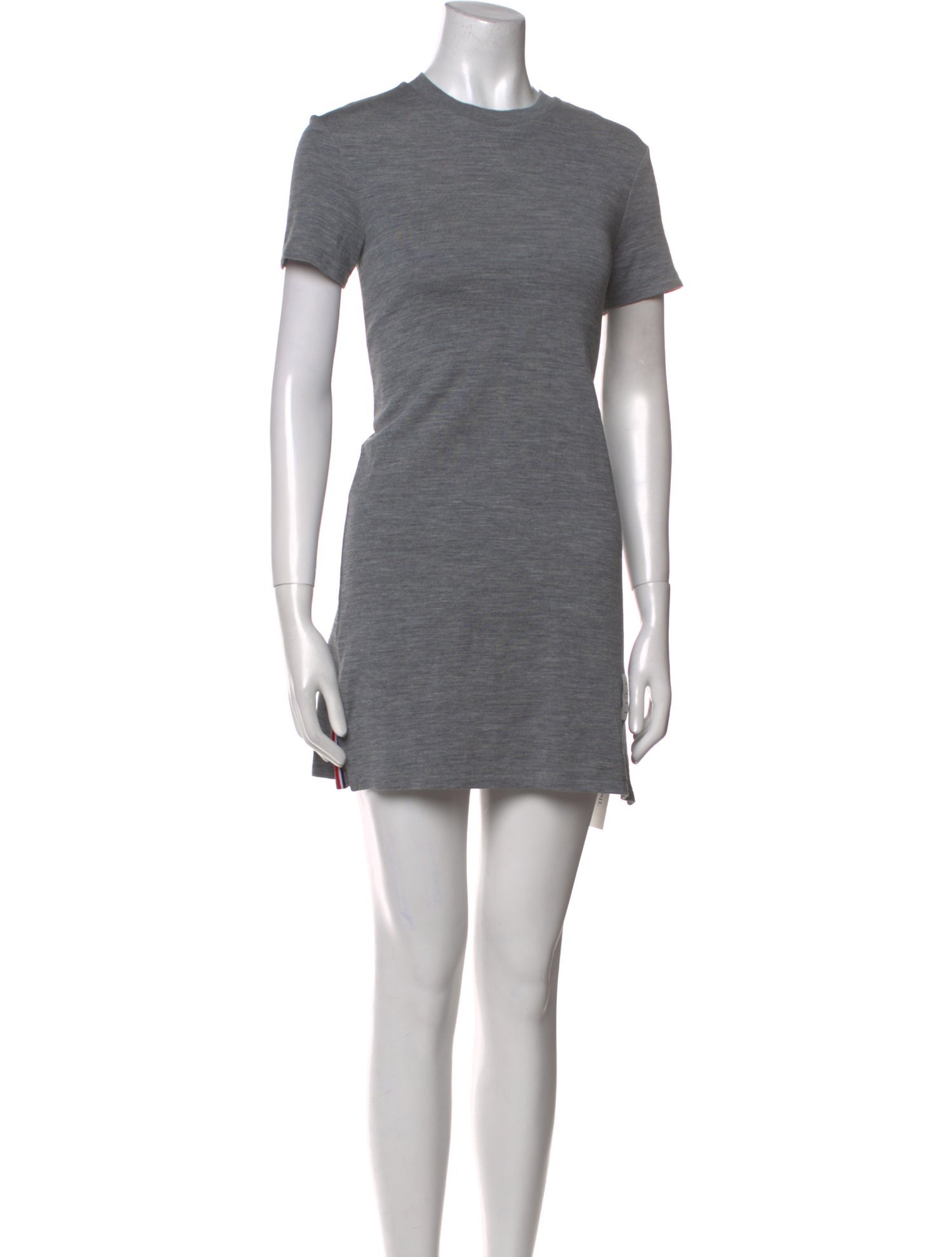 Thom Browne Crew Neck Mini Dress