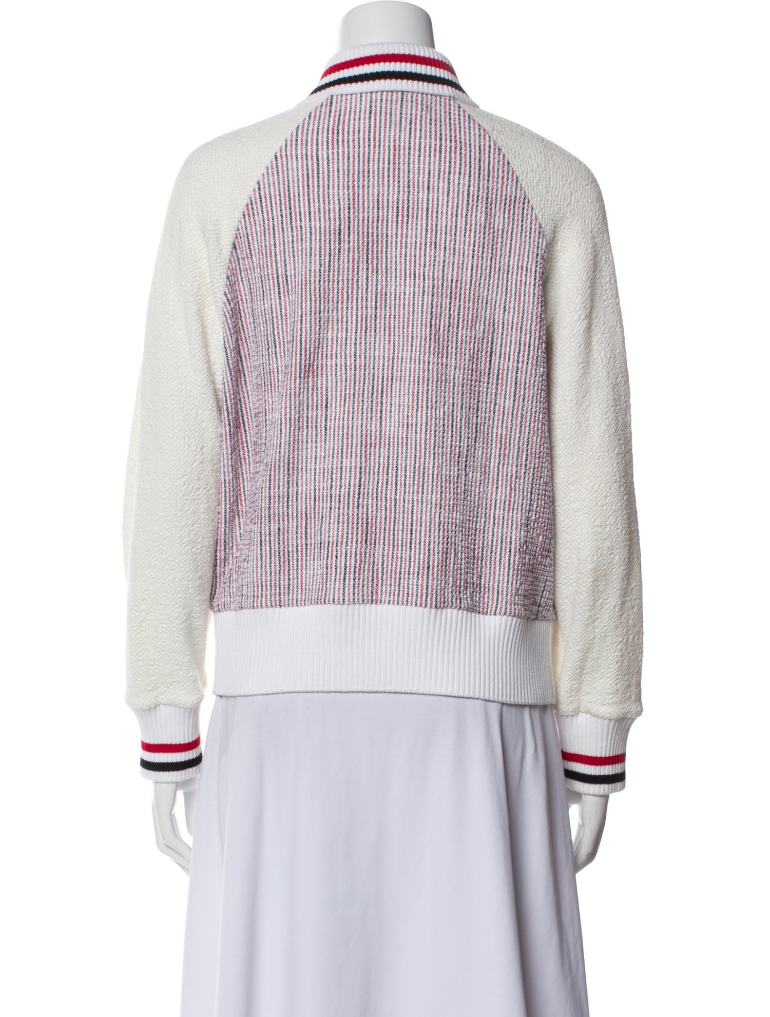 Thom Browne Striped Bomber Jacket