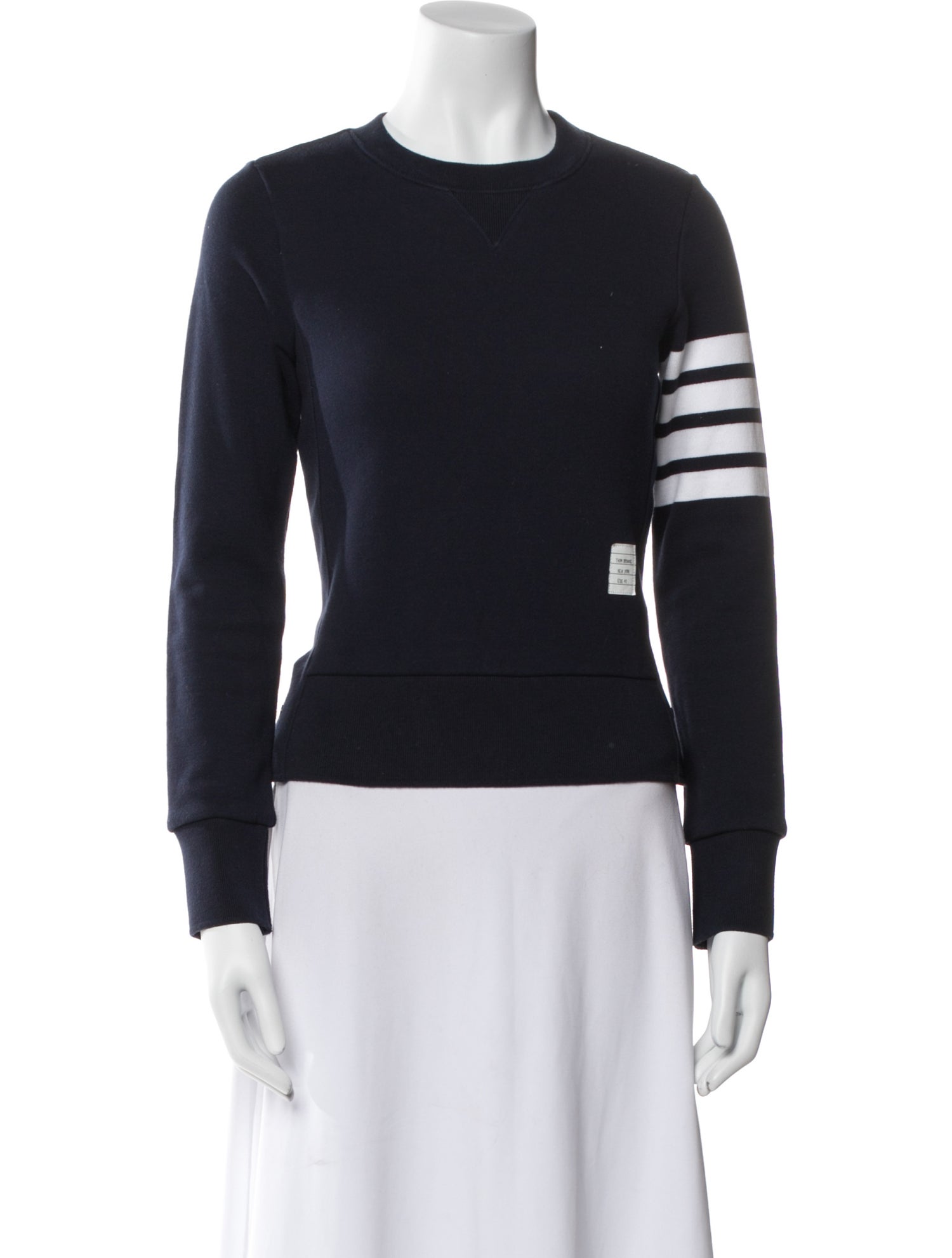 Thom Browne Graphic Print Crew Neck Sweatshirt