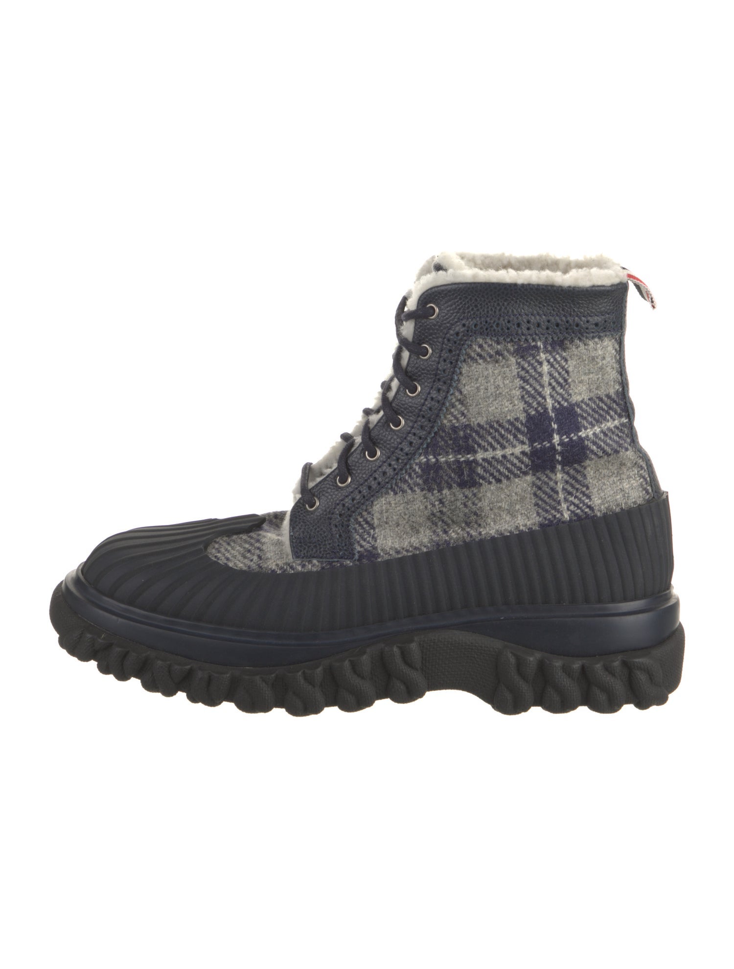 Thom Browne Printed Combat Boots
