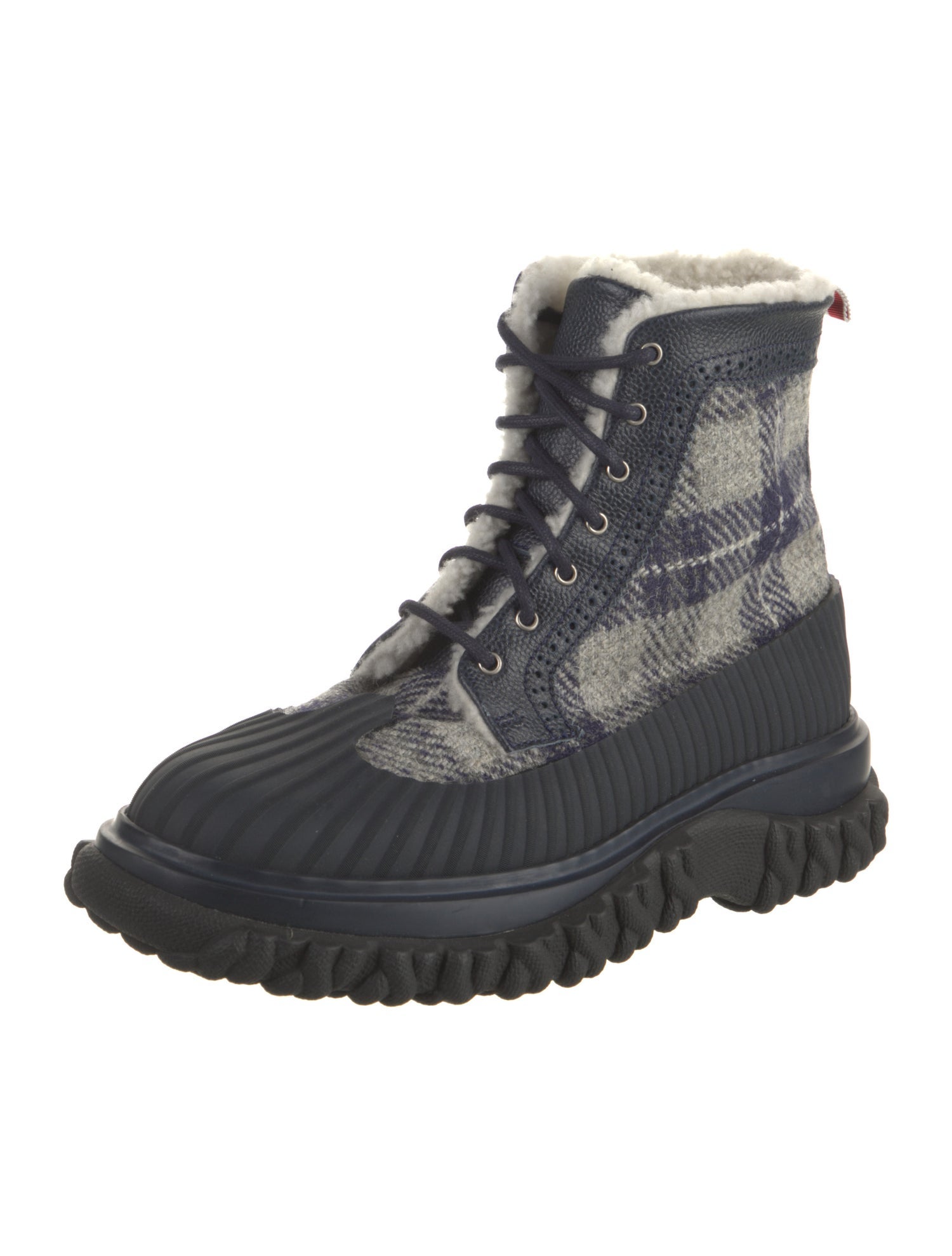 Thom Browne Printed Combat Boots