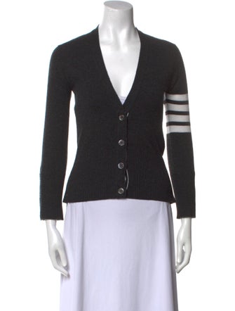 Thom Browne Cashmere Graphic Print Sweater