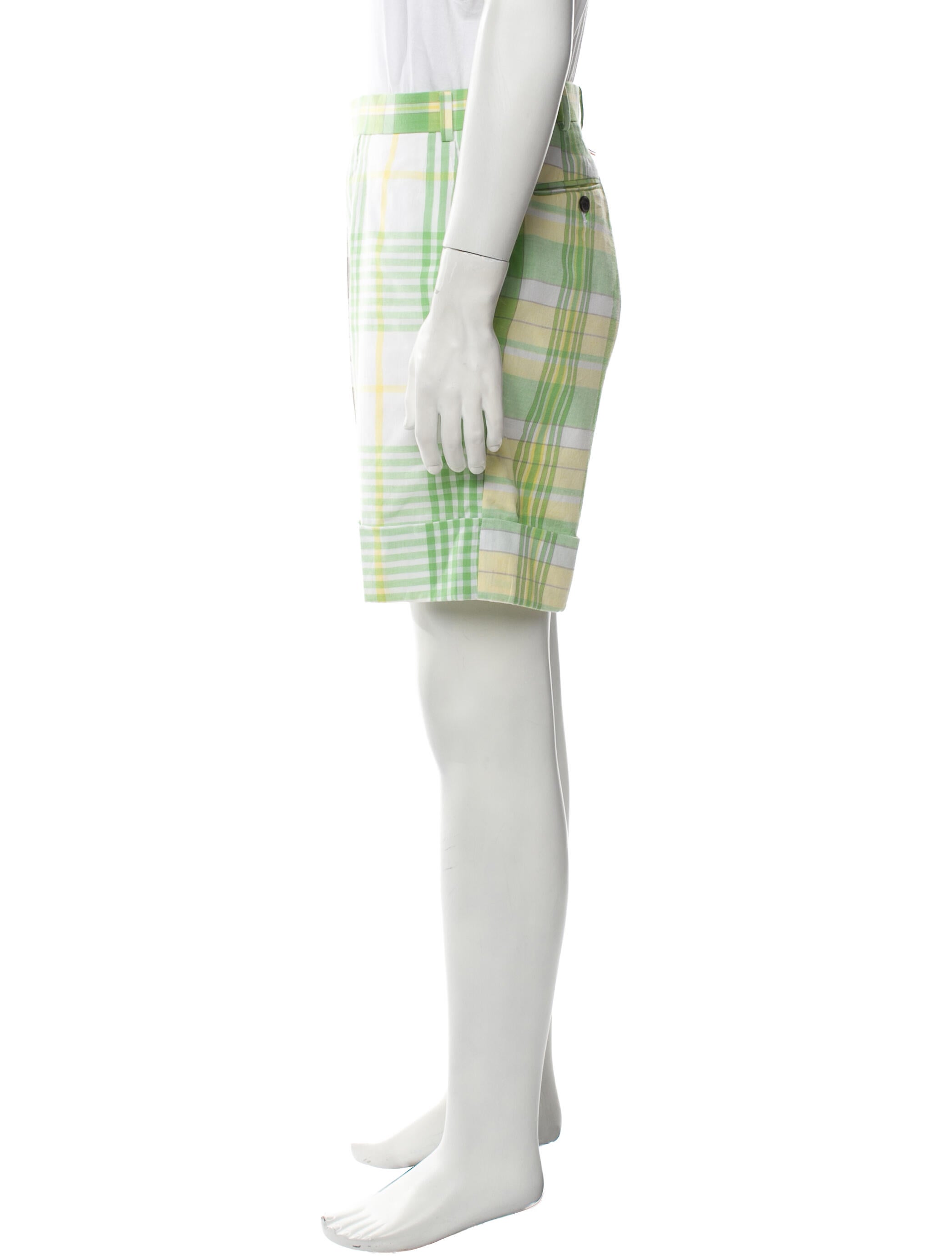 Thom Browne FUNMIX Flat Front Shorts w/ Tags