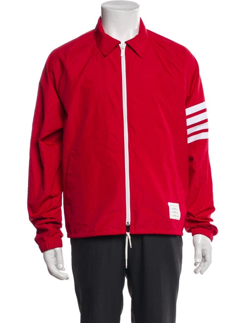 Thom Browne Striped Windbreaker