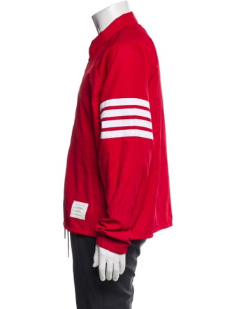Thom Browne Striped Windbreaker