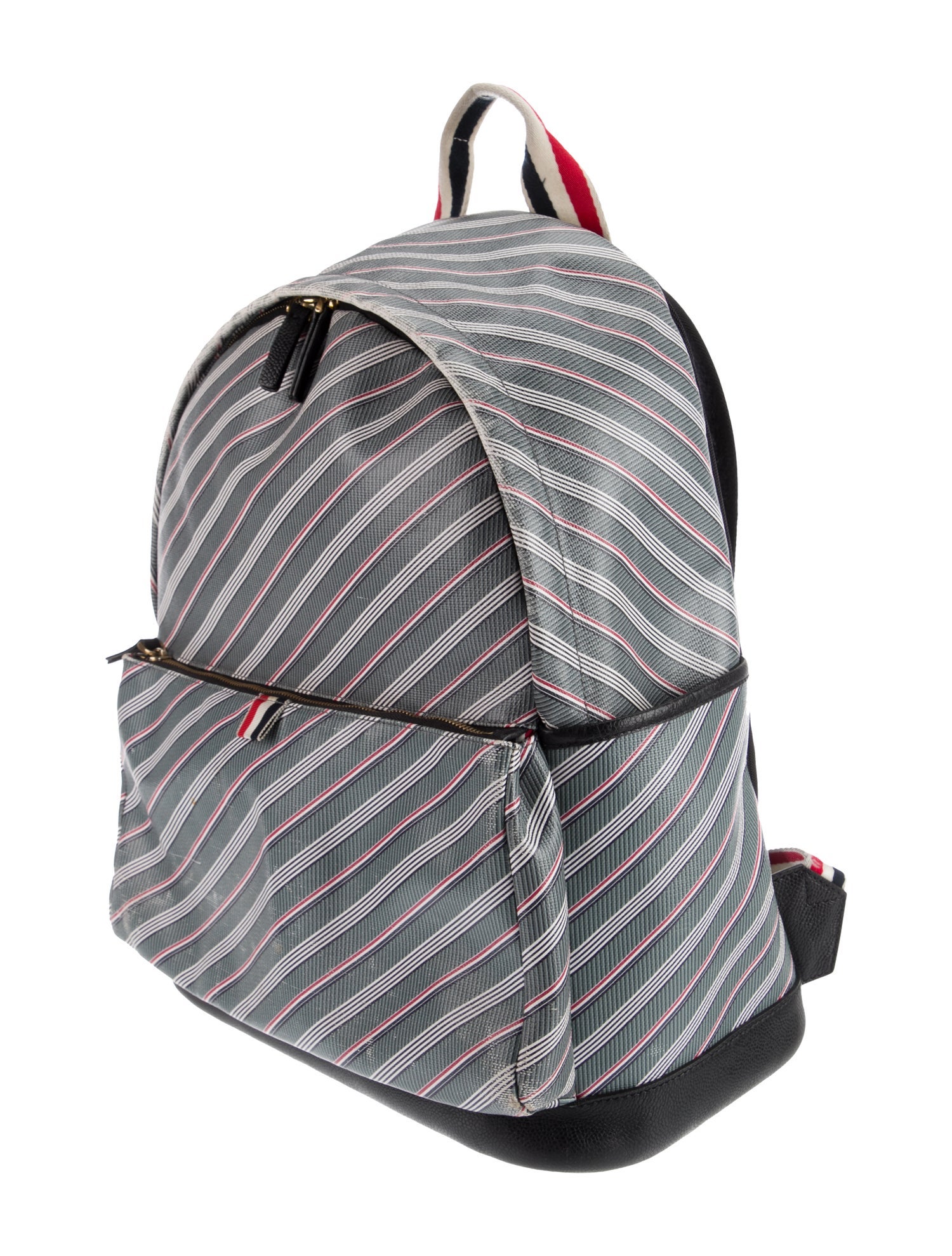 Thom Browne Canvas Backpack
