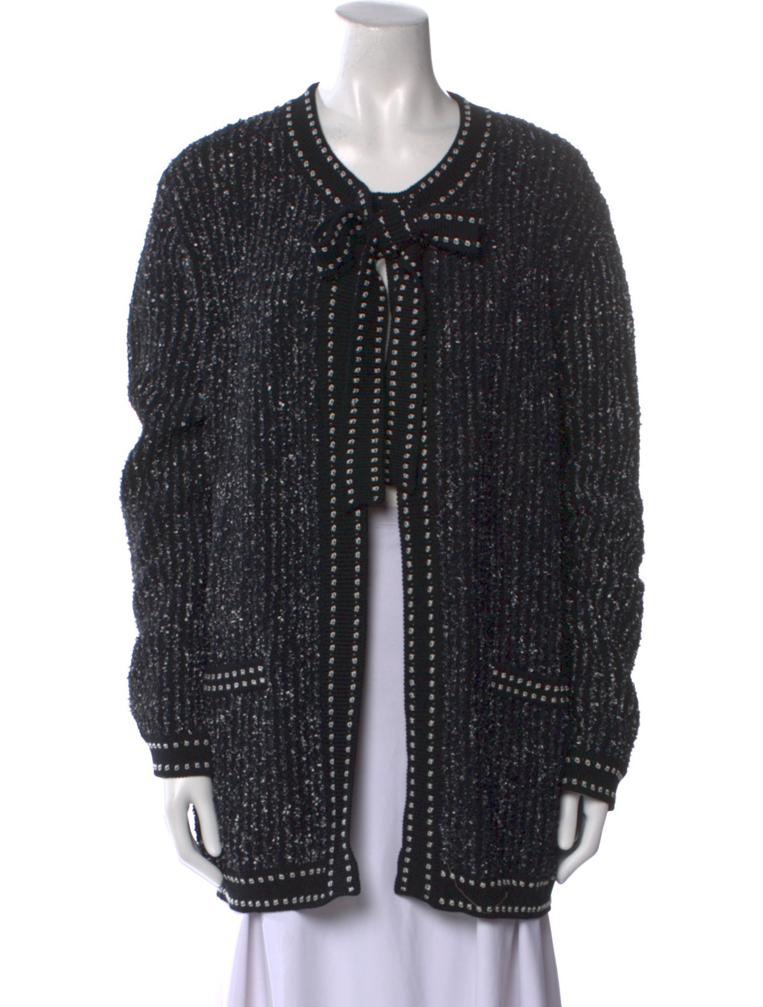Thom Browne Scoop Neck Long Sleeve Tunic