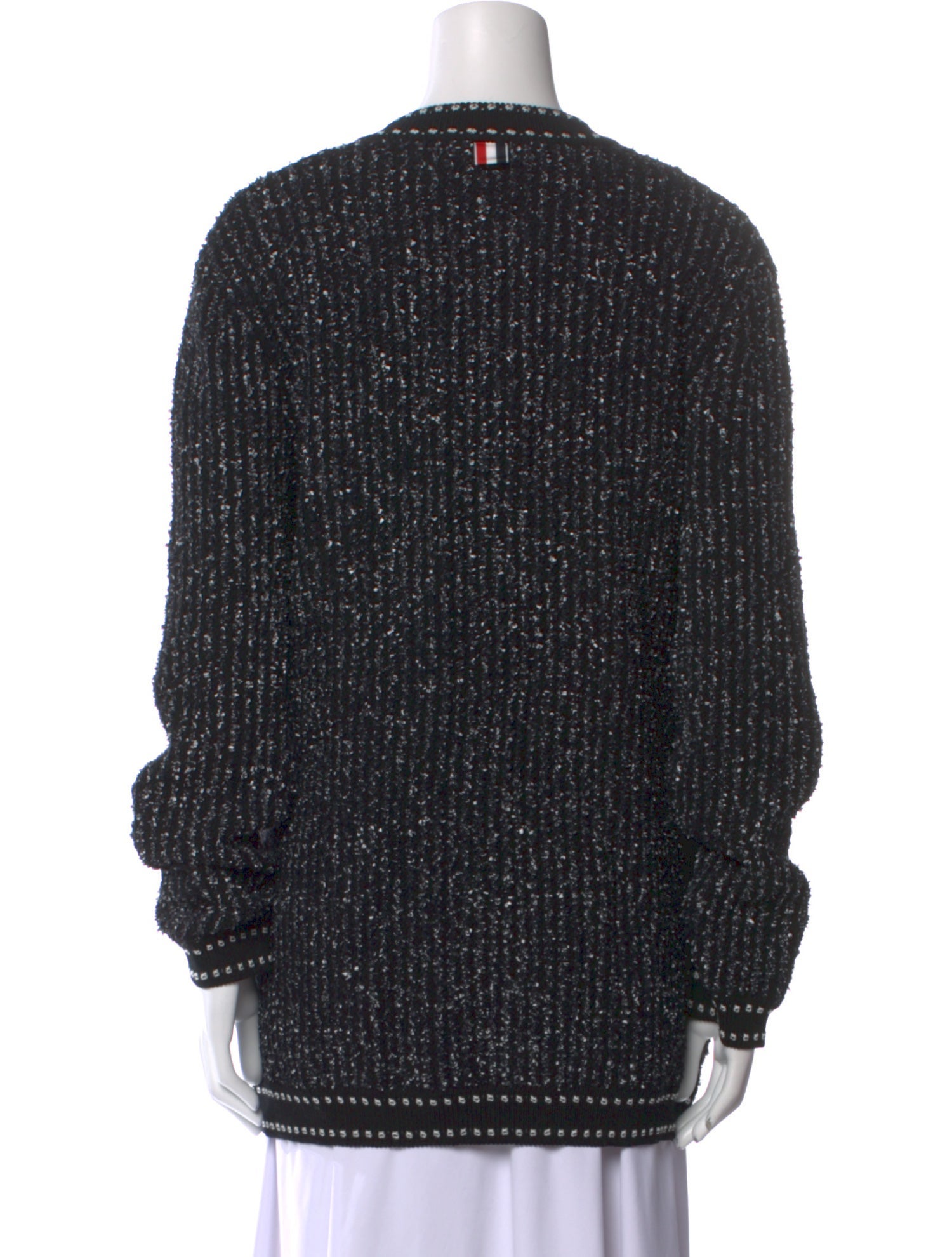 Thom Browne Scoop Neck Long Sleeve Tunic