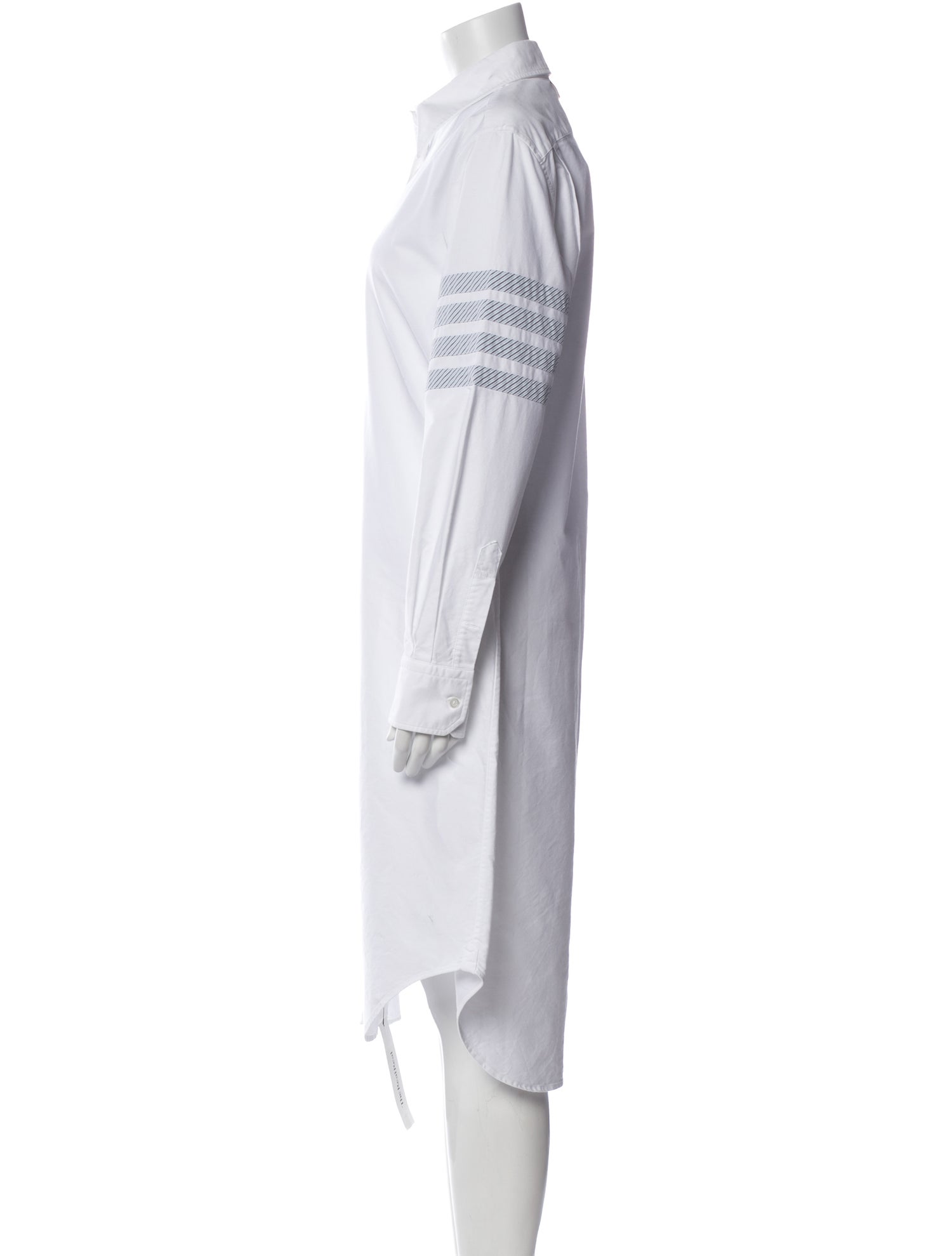 Thom Browne 4 Bar Midi Length Dress