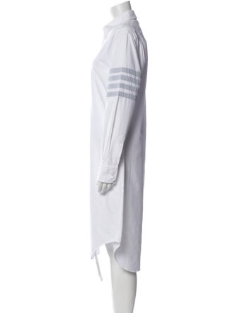 Thom Browne 4 Bar Midi Length Dress