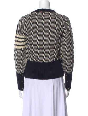 Thom Browne Wool Printed Sweater