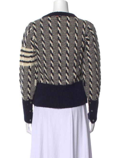 Thom Browne Wool Printed Sweater