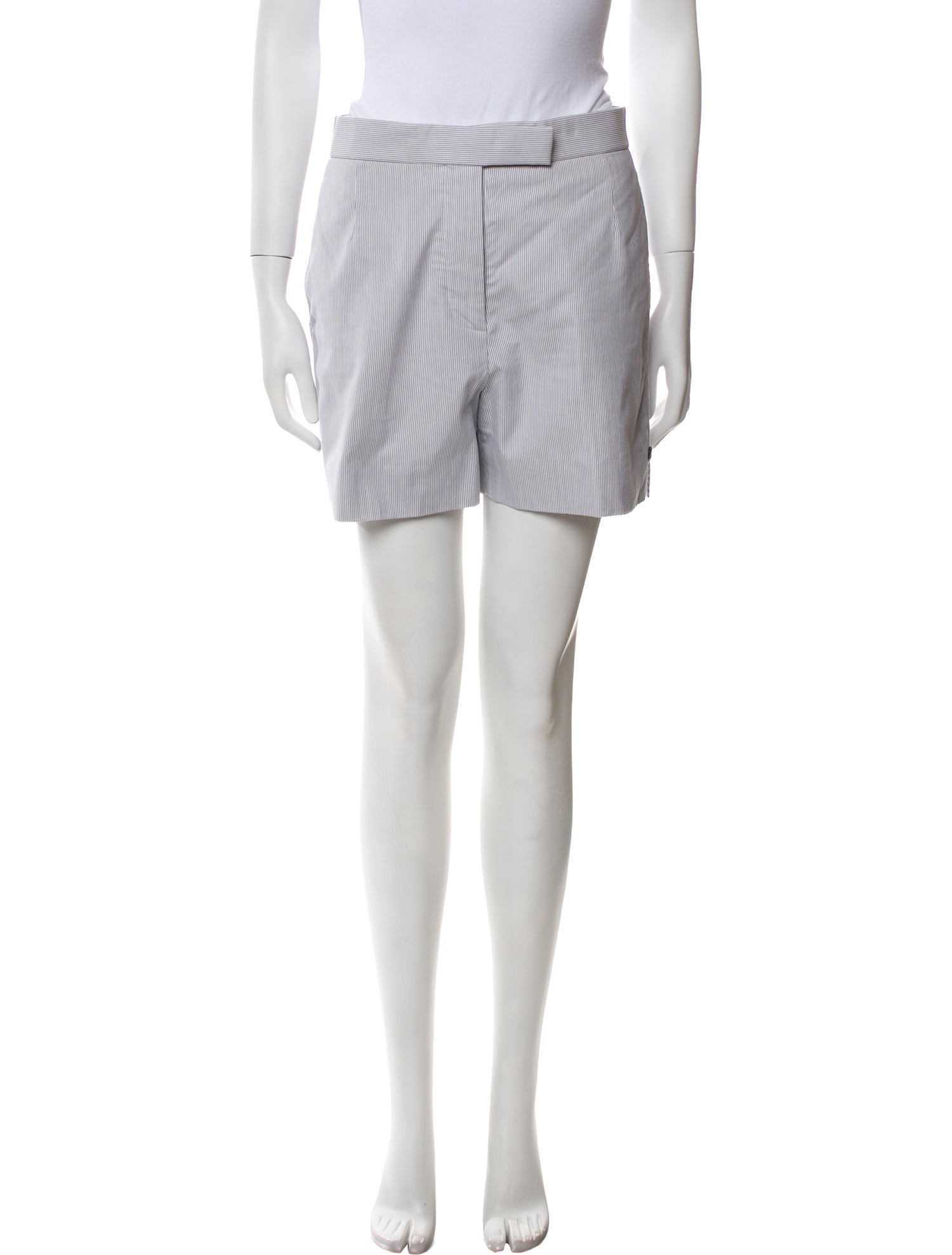 Thom Browne Pinstripe Knee-Length Shorts