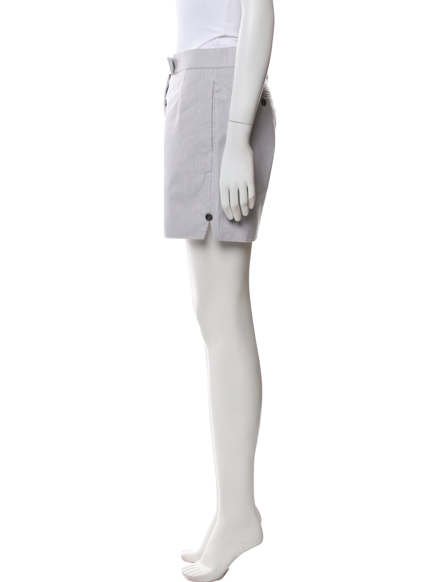 Thom Browne Pinstripe Knee-Length Shorts