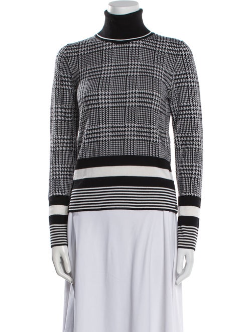 Thom Browne Merino Wool Houndstooth Print Sweater