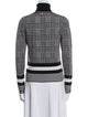 Thom Browne Merino Wool Houndstooth Print Sweater