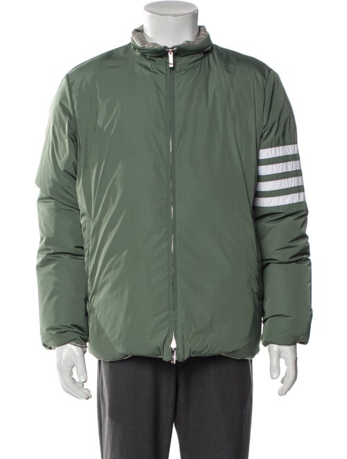 Thom Browne 4-Bar Reversible Wool Jacket