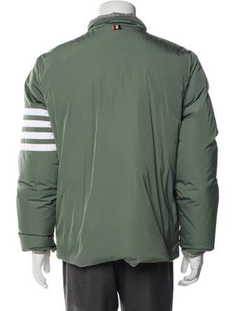 Thom Browne 4-Bar Reversible Wool Jacket