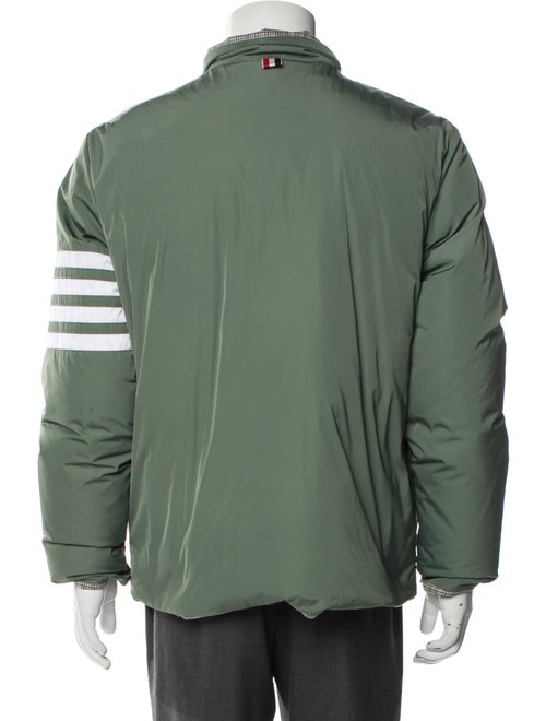 Thom Browne 4-Bar Reversible Wool Jacket