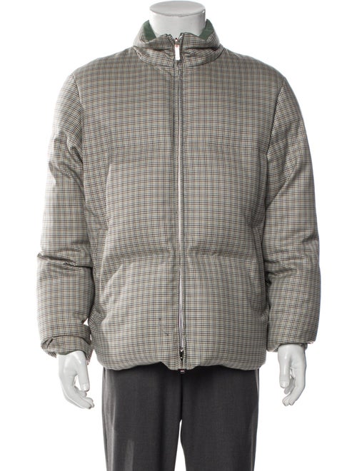 Thom Browne 4-Bar Reversible Wool Jacket