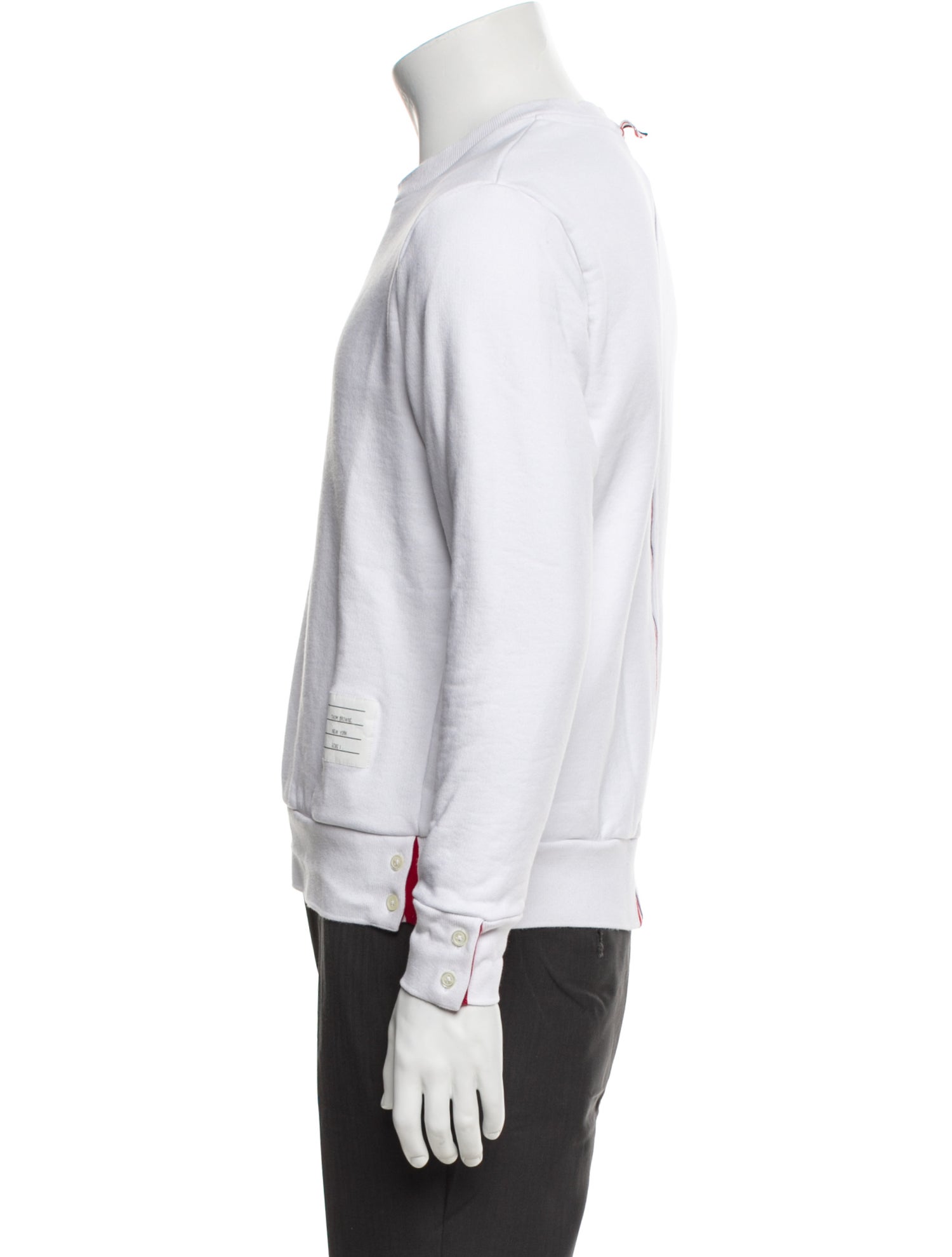Thom Browne Crew Neck Long Sleeve Sweatshirt