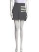 Thom Browne Pleated Accents Mini Skirt