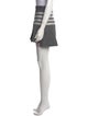 Thom Browne Pleated Accents Mini Skirt